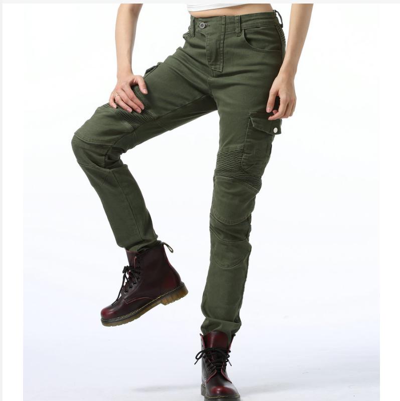 VOLERO+Kvinnelig ridder+Fritid Multi Bag Arbeidsdress Motorsykkelbukser+Motorsykkeljeans+Motorsykkelracingbukser