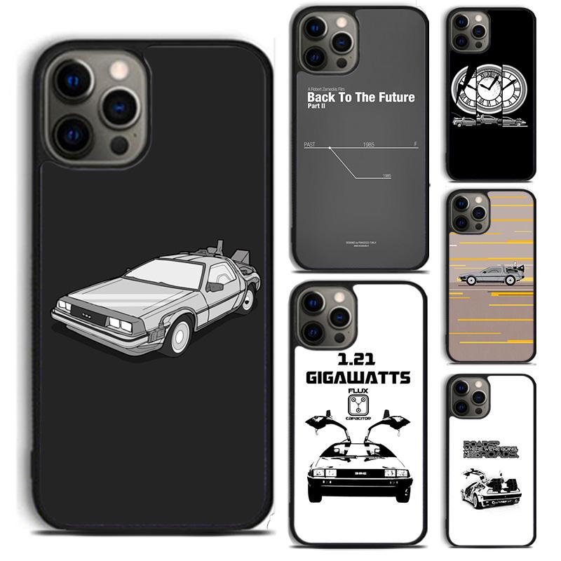 Back to the Future DeLorean phone Case Cover For IPhone 18 17 Air 16 15 14 Plus apple 16 11 12 13 Pro Max coque