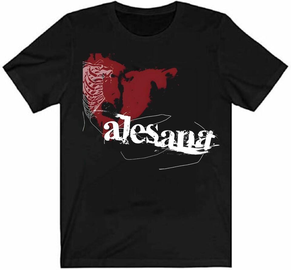 Vtg Alesana Band Short Sleeve Cotton Black All Size Unisex Shirt XXXL
