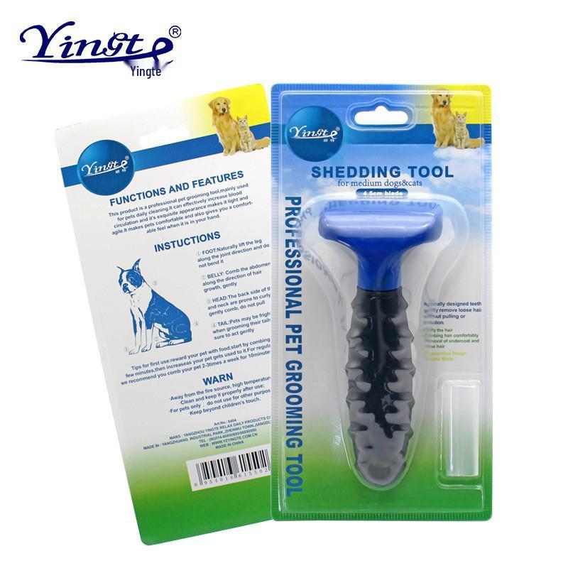 

Pet Shedding Comb for Dogs & Cats - Perfect for Spring & Summer Grooming 91301