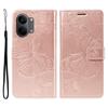 Wallet Case for Poco X8 Pro Max 5G - Leather/PU, Rose Gold