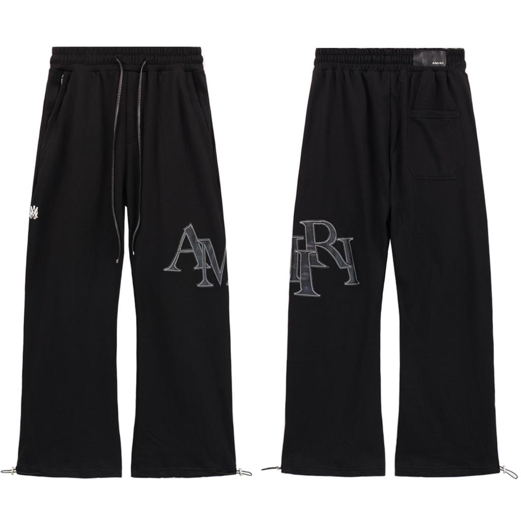 AMIR New Autumn/Winter Embroidered Letter Hooded Sweatshirt & Long Pants Set