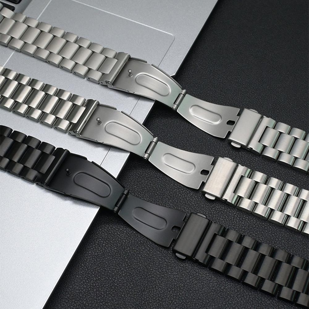 Stainless Steel Metal WatchBand for Samsung Galaxy Watch 7 6 5 4 40mm 44mm 6Classic 43/47mm Quick Fit Strap For GALAXY 5Pro 45mm