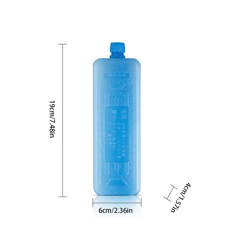 Ice Pack Lunch Box 350ml Ice Packs Air Conditioner Ice Crystal Box Cooling Bag Freezer Ice Pack Reusable LongLasting Cooling Bag