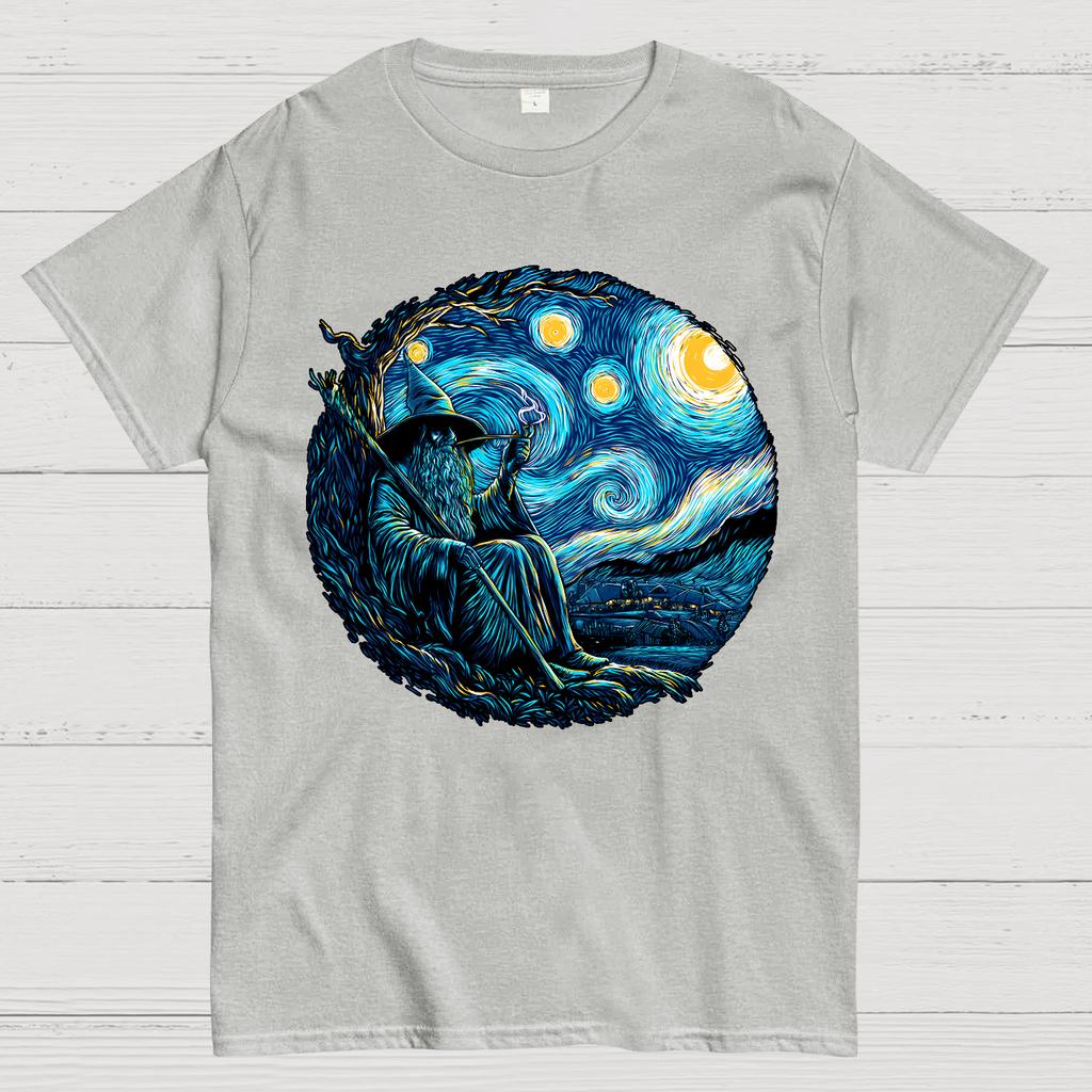 Starry Wizard Unisex 100% Cotton Summer Casual Cool Loose T-Shirt