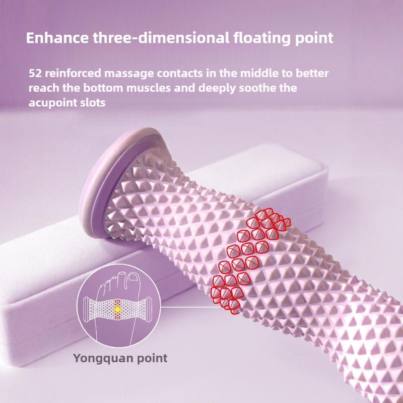 Foot Massager Massage Roller Yoga Plantar Fascia Roller Home Fitness Fingerpressure Board Deep Muscle Relaxation Plastic Roller