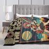 Bocchi the Rock Plush Blanket Students  Flannel Throw Blanket For Home Decor Soft Warm Custom DIY Quality Bedspread Gift