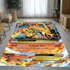 Charizard Charmander Pokemon Living Room Non-Slip Area Rug Soft Carpet for Bedroom Kids Playroom Sofa,Home Decor Doormat Gift