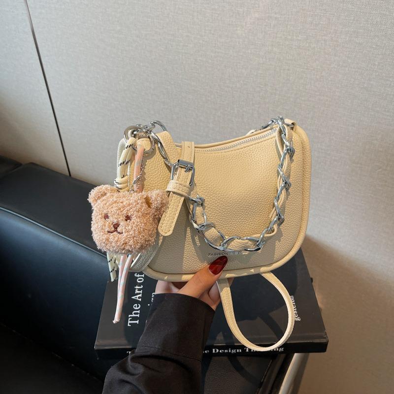 Niche Design Bag Women's New Summer Versatile Messenger Bag Chain Portable Small Square Bag