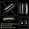 Clear Gel Nail Tips DIY Nail Extensions Transparent False Nails Art Decoration Long-Lasting Perfect for DIY Nail Art