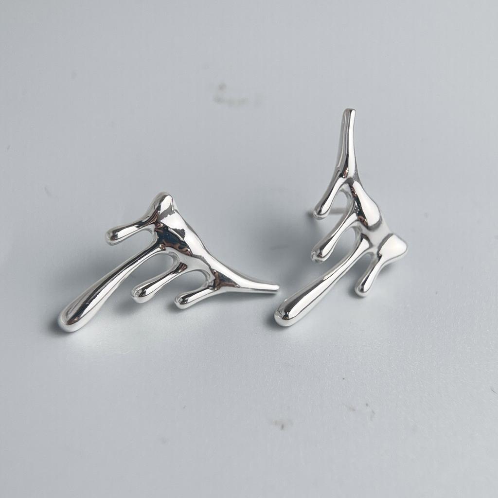 925 Sterling Silver Earrings For Women Trendy Simple Waterdrop Shape Earring Jewelry Prevent Allergy Party Accessories