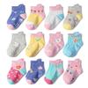 2025 Non-slip Cartoon Striped Baby & Toddler Breathable Socks