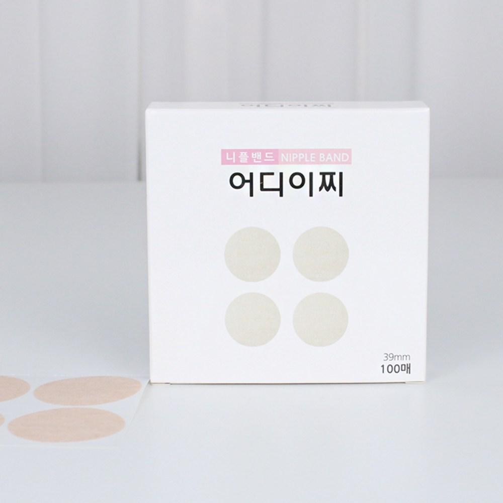 Ochiichi Unisex Nipple Band 39mm x 100 sheets, 10 pieces