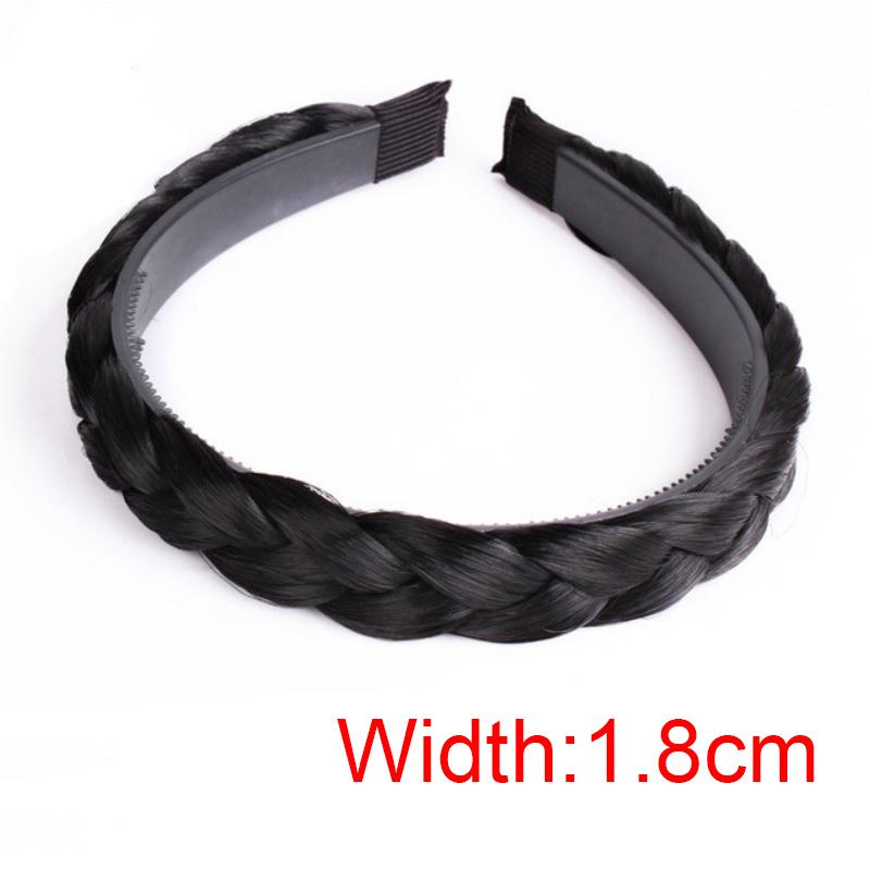 Damen Haarband Fischgrätenzopf Faule Perücke Twist Zopf Stirnband Haarnadel Böhmische Mode Rutschfester Kopfschmuck Braut Haarschmuck