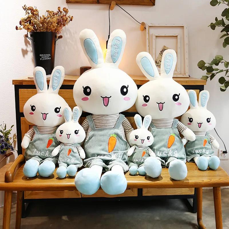 45-130Cm Cute Long Legs Rabbit Plush Toy Stuffed Soft Animal Bunny Doll Baby Kids Toys Birthday Gift Christmas Present For Girl