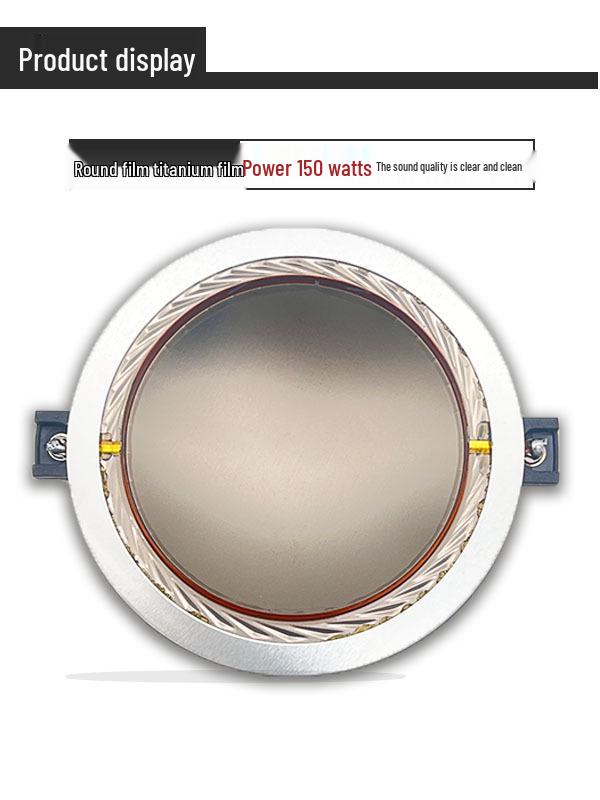 75-Core Titanium Diaphragm Voice Coil Tweeter, 74.5mm Bracket, 105mm Coil for High-Quality Stage Sound