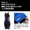 Competitive Swimsuit Pro Hybrid 2 Openback Kneeskin Pro Hybrid 2 Open Back Kneeskin S [Speed] Women's Black/Red