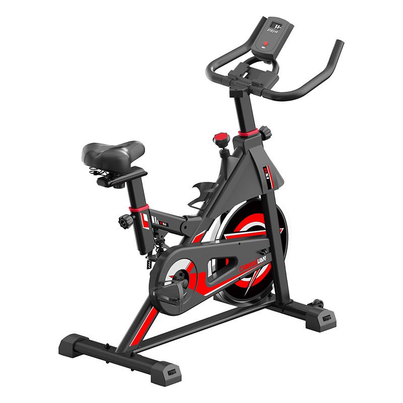 Shock-Absorbing Indoor Exercise Bike with Magnetic Control