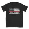 250 Years American Anniversary Accessories Unisex T Shirt Cotton Tee Graphic Printing Tops Tshirt