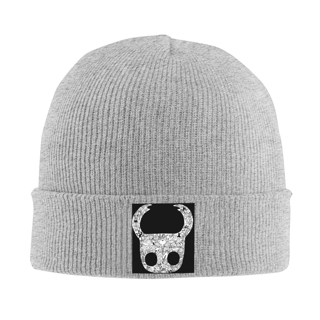 The Hollow Skull Video Game Warm Knitted Cap Hip Hop Bonnet Hat Autumn Winter Outdoor Beanies Hats for Unisex Adult