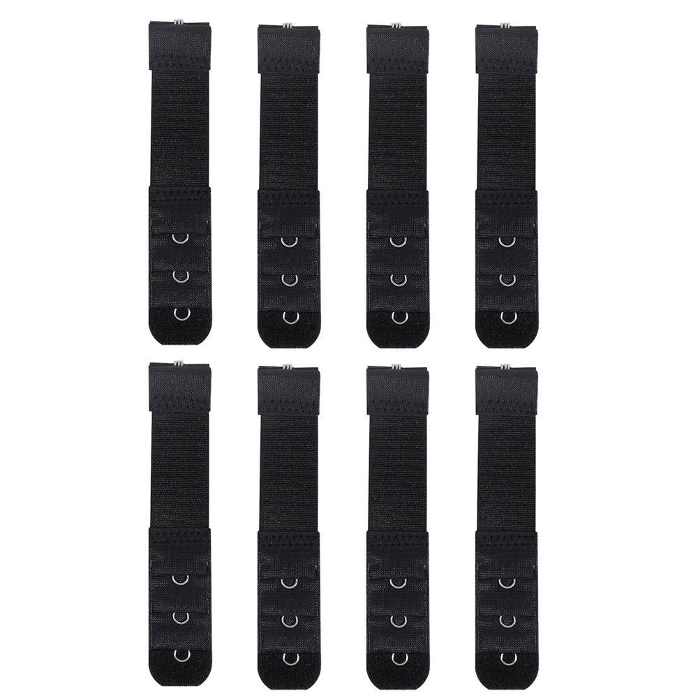 1/8Pcs Belt Buckle Bra Extension Buckles Underwear Accessories Nylon Clasp Bra Extender 1 Row 3 Hooks Adjustable