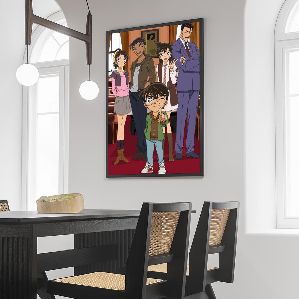 1pc Detective Conan Japanese Self-adhesive Art Poster Waterproof Paper Sticker Coffee House Bar Room Wall Decor