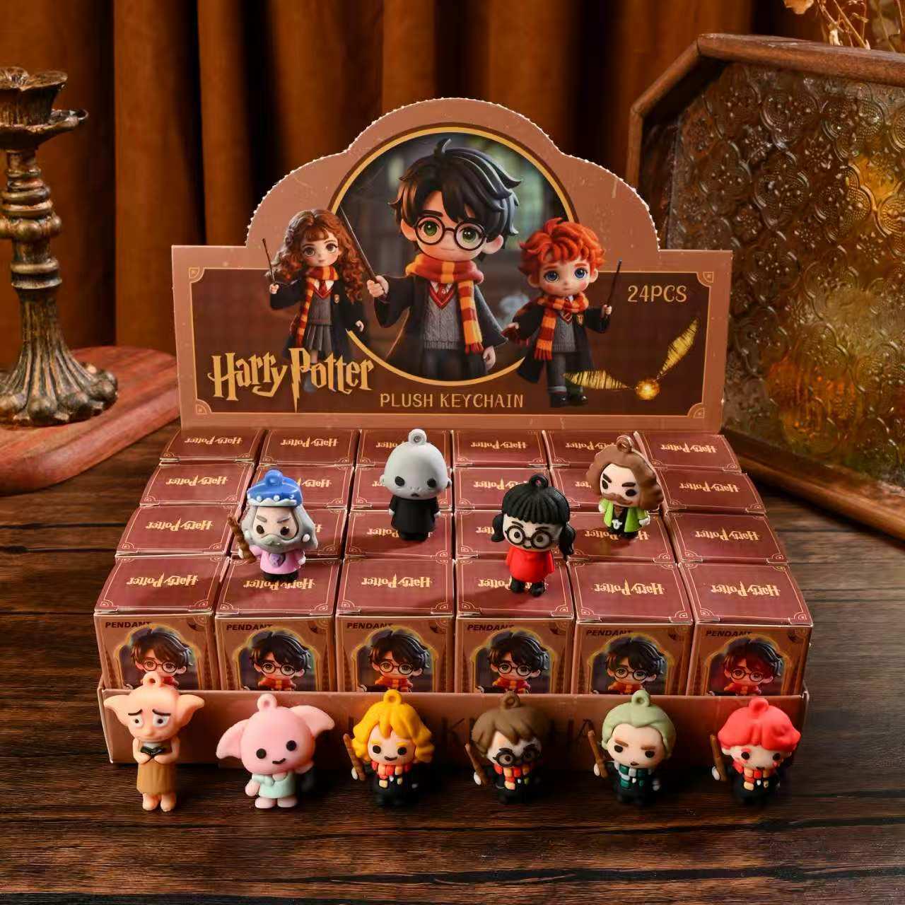 

Брелок-фігурка Гаррі Поттера: Підвіска-сюрприз, Модна аніме прикраса, Маленький подарунок