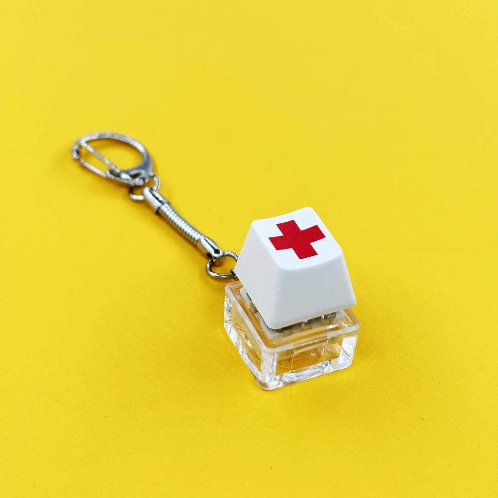 Keyboard Key Toy Party Stress Relief DIY Fidget Button Keycap Fidget Keychain Keyboard Keychain Toys Finger Keyboard