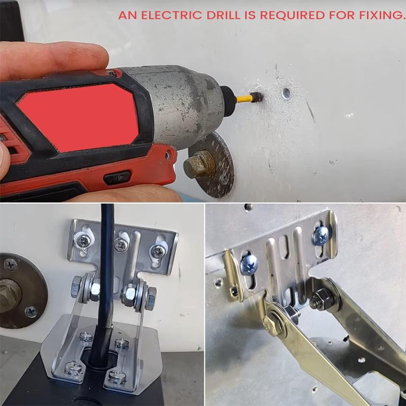 0101200611 Heavy Duty Transom Mount with Spray Sheild Compatible 4pin, 8pin 12pin Transducer-Easily Attach Mounting Bracket