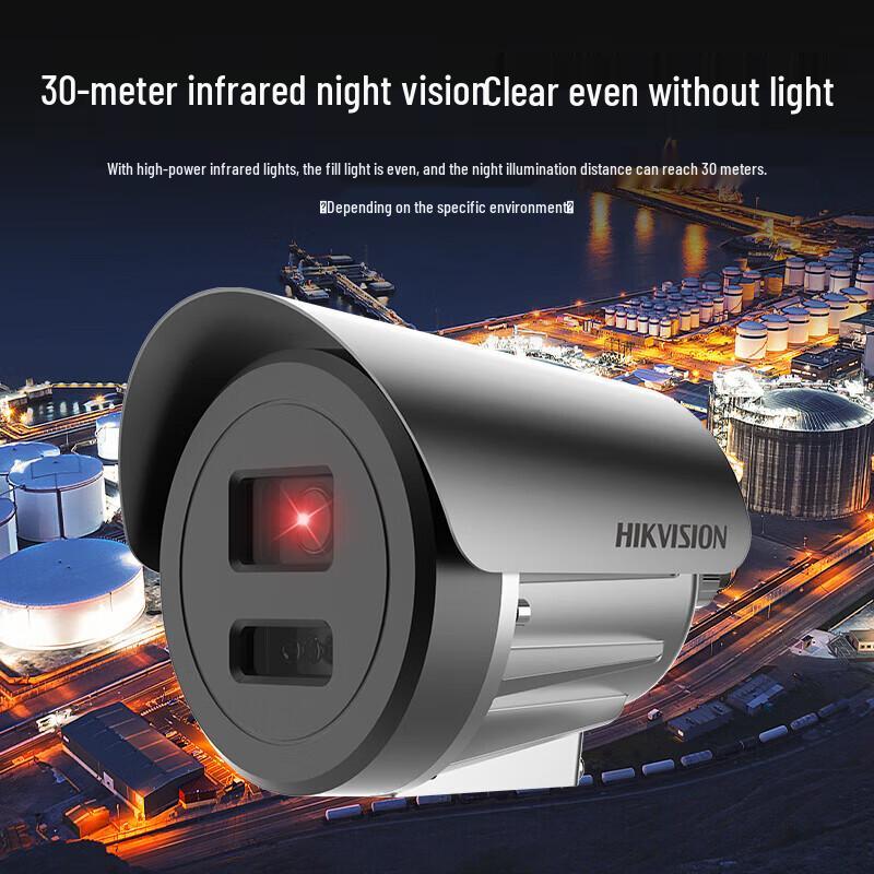HIKVISION 2MP Explosion-Proof Full-Color Night Vision IP Camera CN plug (adapter included)