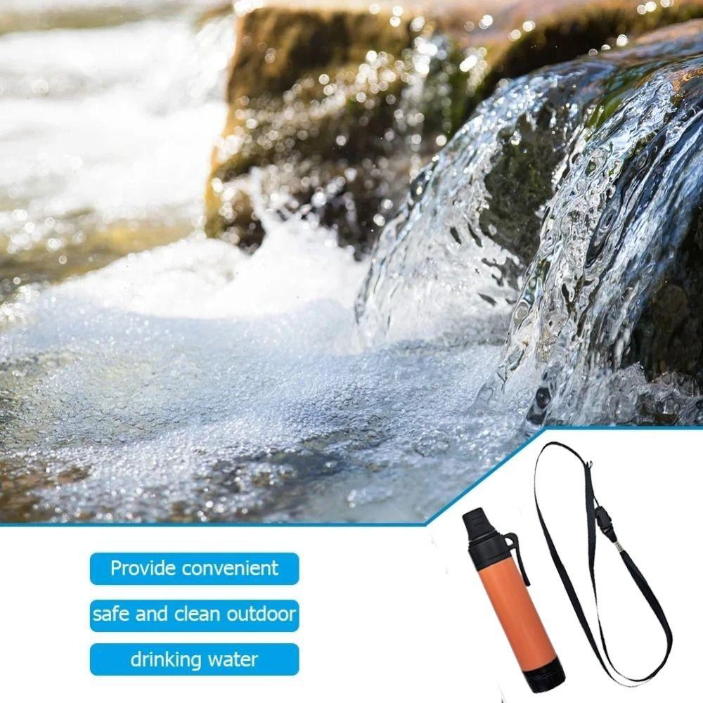 Straw Purification Water Filter Purifier Drinking Water Filtering Straw Mountain Climbing