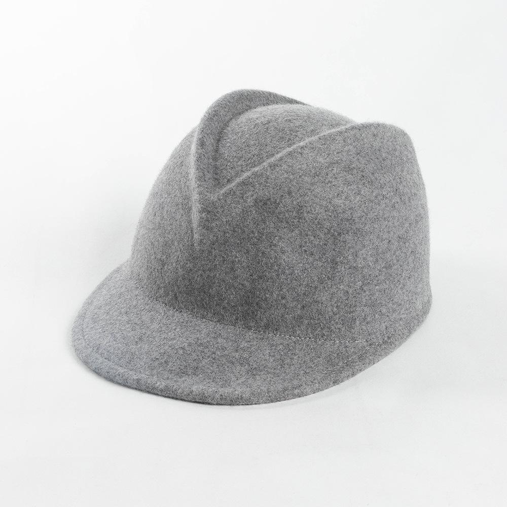100% Wool Autumn Winter New Fashion Casual Equestrian Hats Ladies Outdoor Shopping Thermal Caps Unisex Women Party Fedora Hats