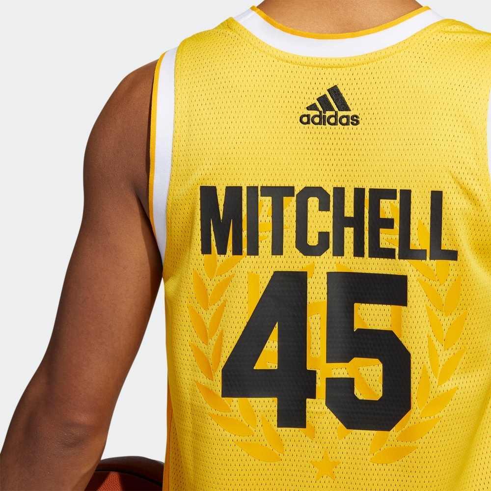 Adidas X BAA Limited Edition Basketball Sports Vest Men Sportswear Sunlight-Yellow HB4256