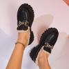 Women Sneakers Office Shallow Platform Snow Boots New Trend Plush Warm Women Shoes Winter Casual Cozy Walking Sneakers Women