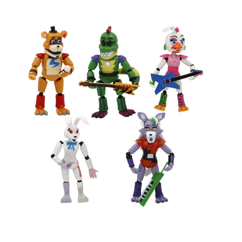 Set Fnaf Action Figure Security Breach Five Nights At Freddys Action Figure Toy