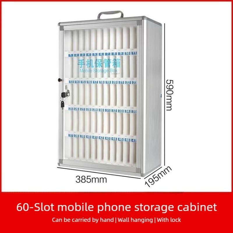 Cell Phone Safe Deposit Box Portable Phone Storage Box Transparent Restaurant Employee Storage Student Meeting Factory Locker
