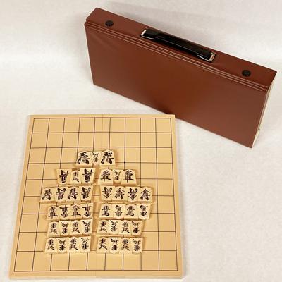 Shogi Board and Shogi Pieces Set with Carrying Bag (including Instructions)