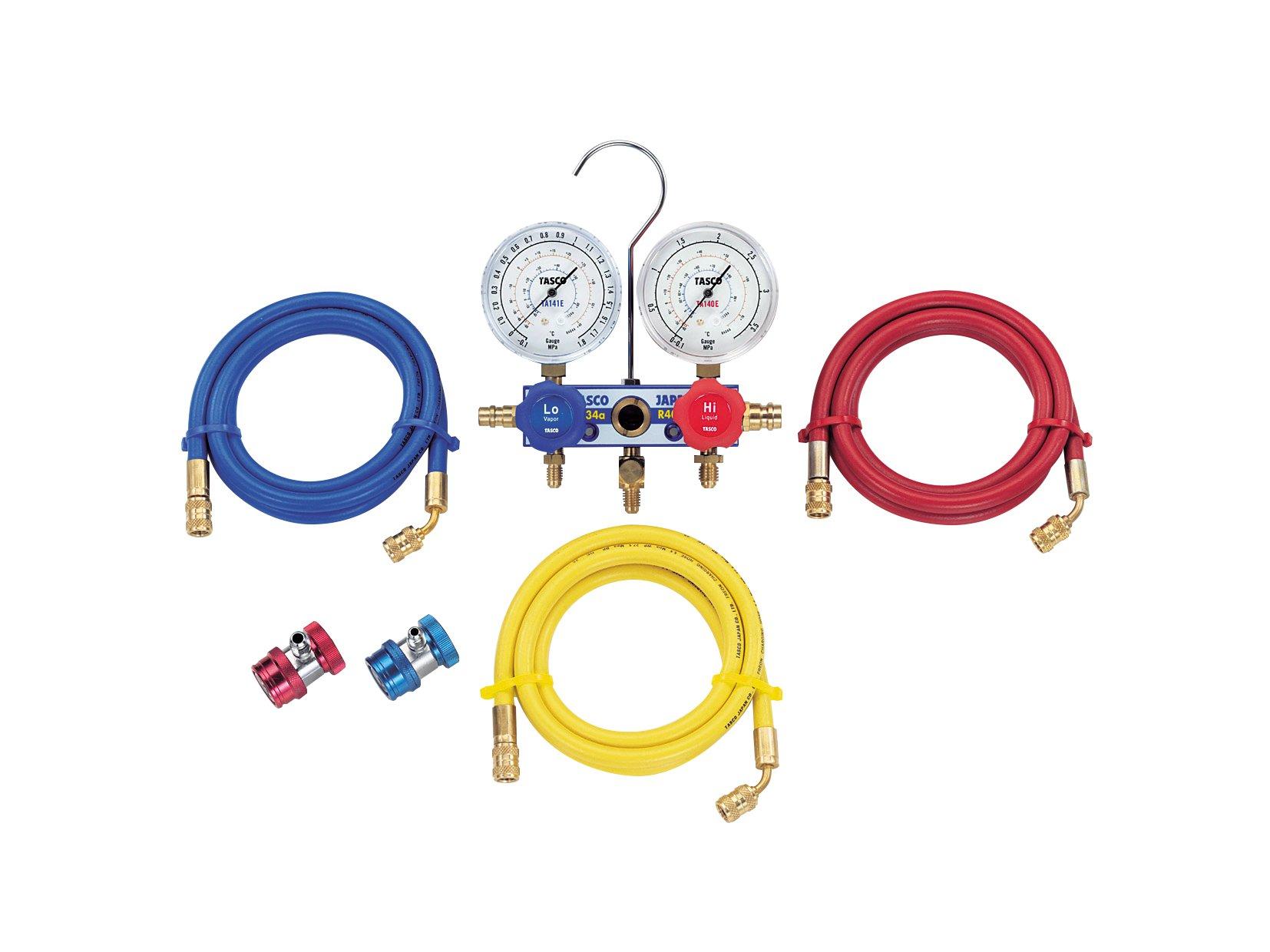 

Ichinen TASCO TA126KH R134a Car Air Conditioner Service Kit