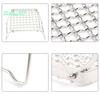 Gas Stove Stand High Stability Heat-Resistant Rustproof Portable Folding Picnic BBQ Grill Grate Camping Supplies