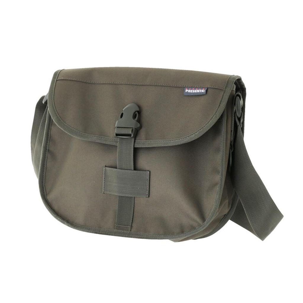 LITTLE PRESENTS River Watcher Shoulder Bag Olive B-24