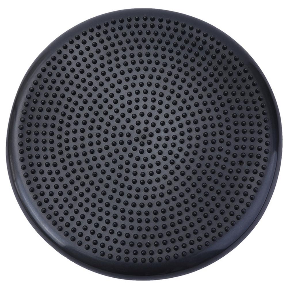 

Сенсорная подушка на сиденье, противовзрывной массажный мяч, диск для баланса, надувной диск для стабильности, качели, диск для баланса для фитнеса, тренировки корпуса чёрный