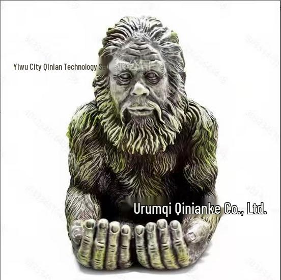 Bigfoot Vogelhaus: Gartendeko aus Kunstharz