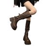 2025 autumn and winter new Maillard retro Martin boots women's versatile thick-soled stacking boots round head tall thin boots