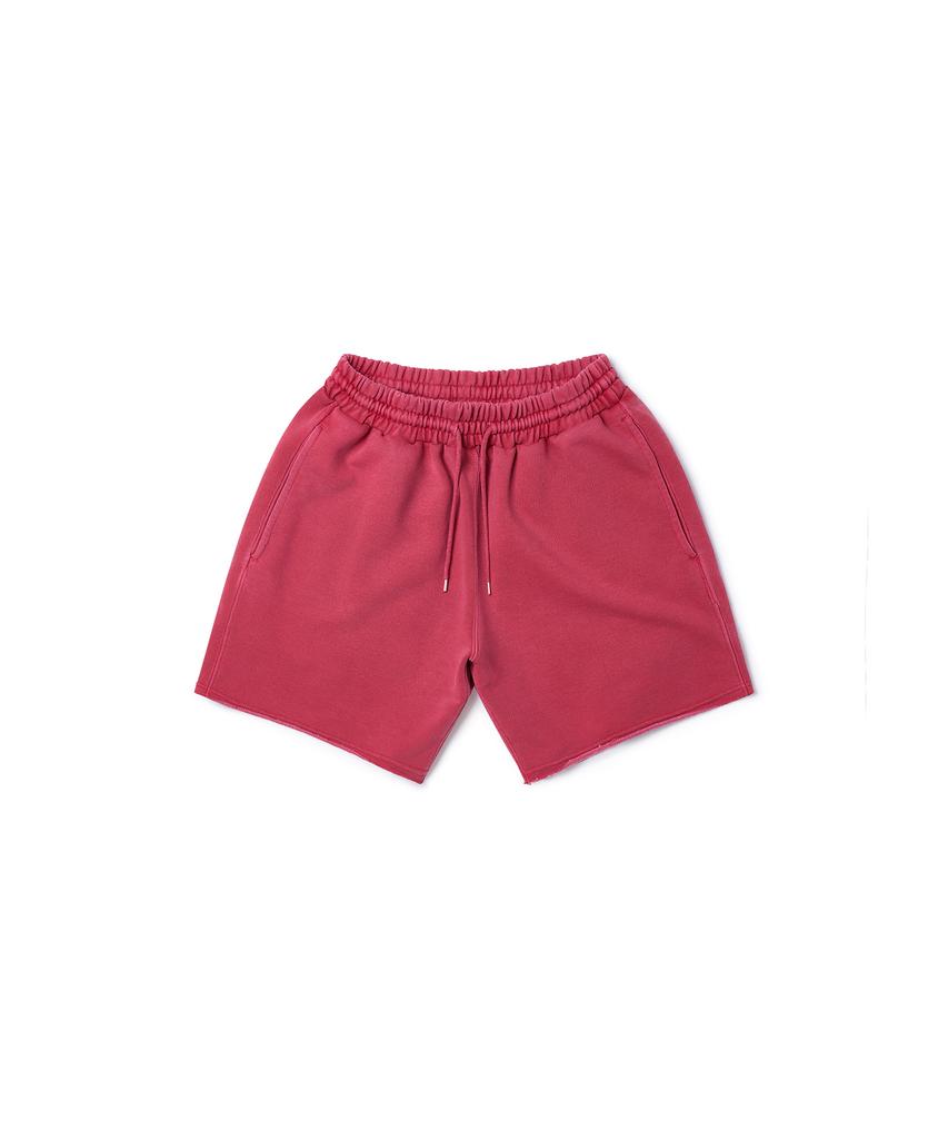 Peullaeniteu Tech Sweat Pigment Sweat Shorts Red