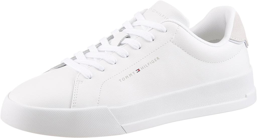 Кроссовки Tommy Hilfiger Court Sneaker Detail Essential белые