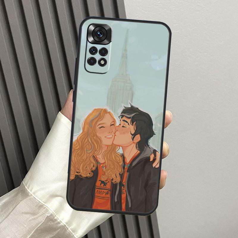 P-Percy Jackson Cartoon Case For Xiaomi Redmi Note 11 11S 10 10S 9 9S 8 12 Pro Redmi 9 10 12C 9C 9T 10A 10C Cover