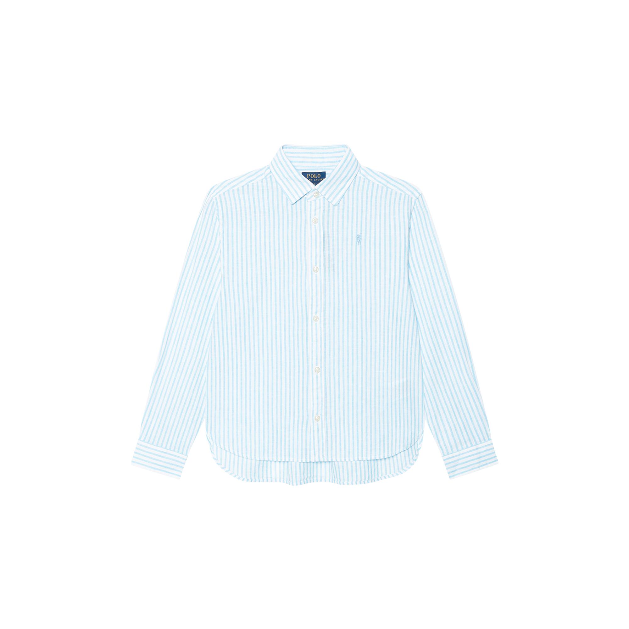 

Polo Ralph Lauren Striped Button-Up Long Sleeve Shirt Kids shirts Blue 313964539-002 M