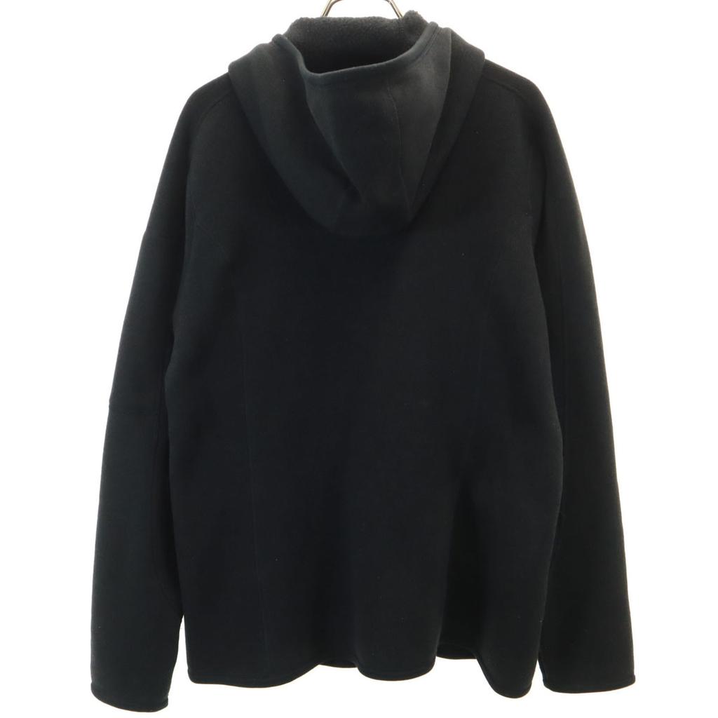 patagonia Long sleeve knit Zip hoodie L black Outdoor 2553FA11 Women Used