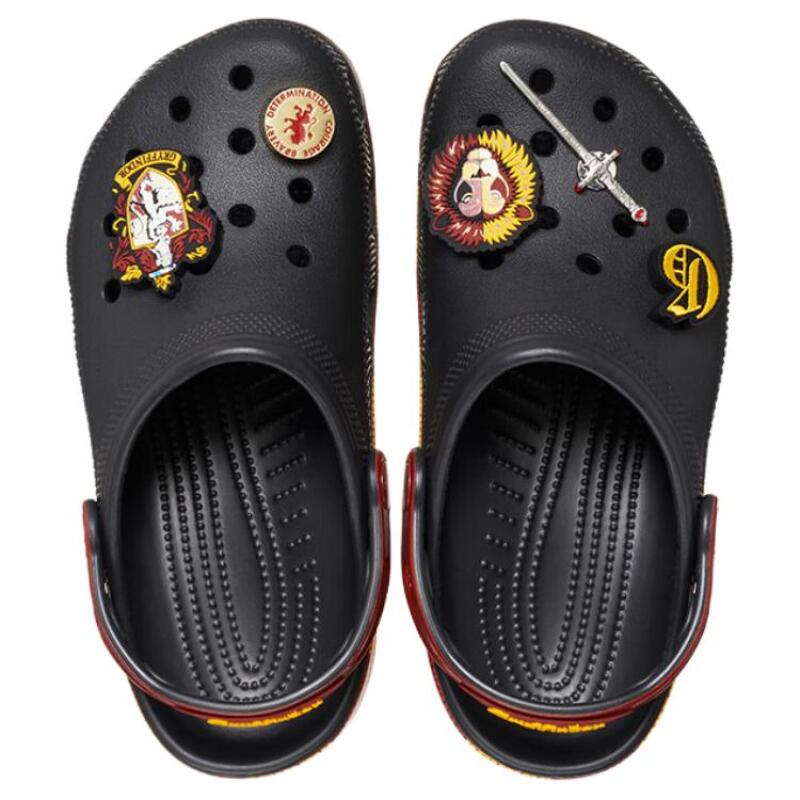 Crocs EVA Round Toe Shoes Hole Shoes Same for Men and Women Black and Brown