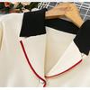 Autumn Winter Women Elegant Notched Collar Knitted Sweater Blazer Slim Bodycon Dresses